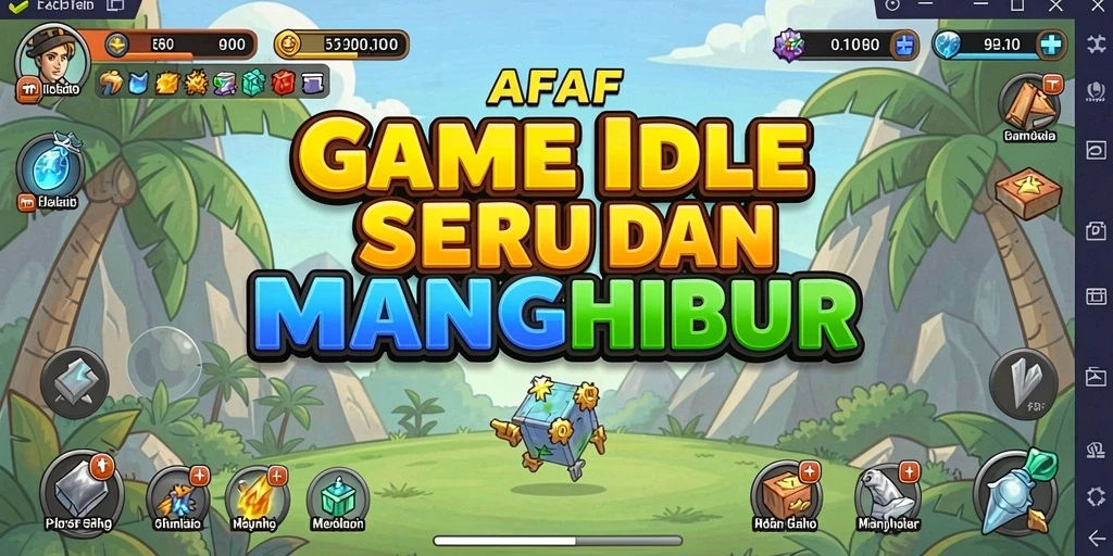 Screenshot gameplay AFAF dengan karakter unik dan grafis menawan.