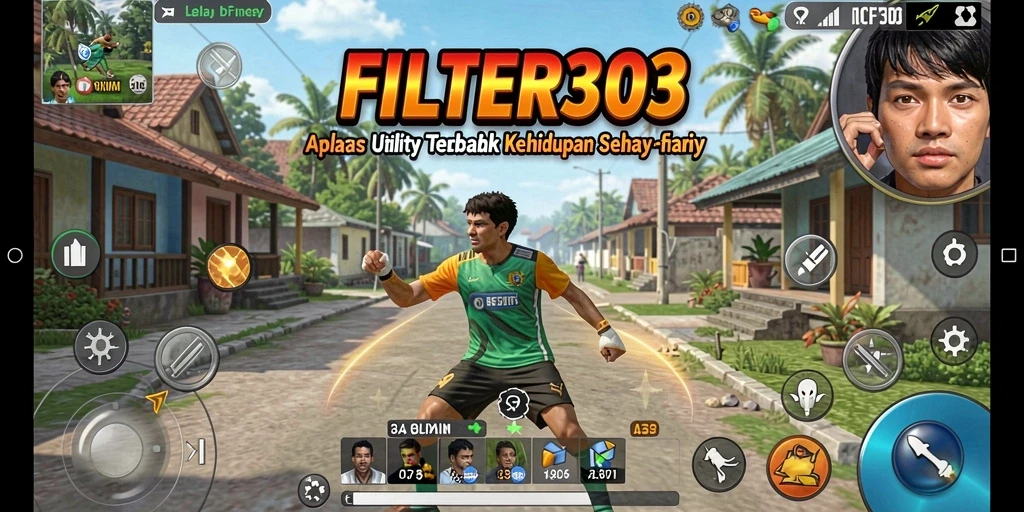Tampilan screenshot FILTER303 dengan fitur Utility yang inovatif.