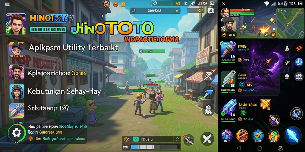Tampilan antarmuka HINOTOTO yang sederhana dan fungsional.