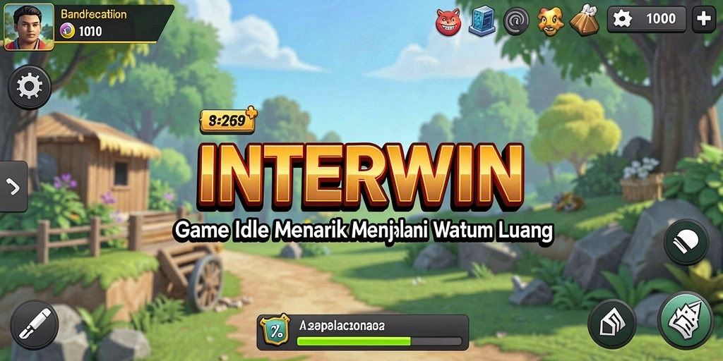 Tampilan gameplay <strong>INTERWIN</strong> yang menarik dan adiktif.