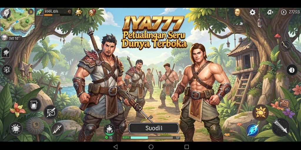 Tangkapan layar gameplay IYA777 yang menampilkan dunia terbuka yang indah.