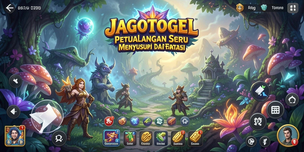 Tampilan gameplay JAGOTOGEL yang penuh aksi dan petualangan seru.
