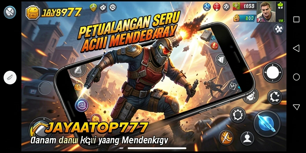Tampilan mendebarkan dari gameplay JAYATOP77 yang penuh aksi.
