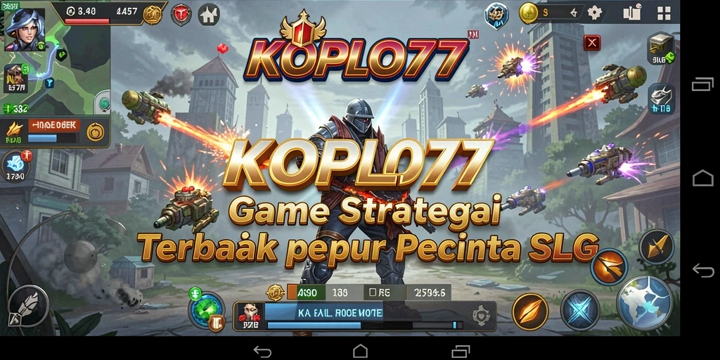Tampilan permainan SLG yang menakjubkan dalam KOPLO77.