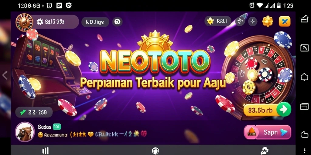 Gameplay kasino yang menegangkan dan mengasyikkan di NEOTOTO.