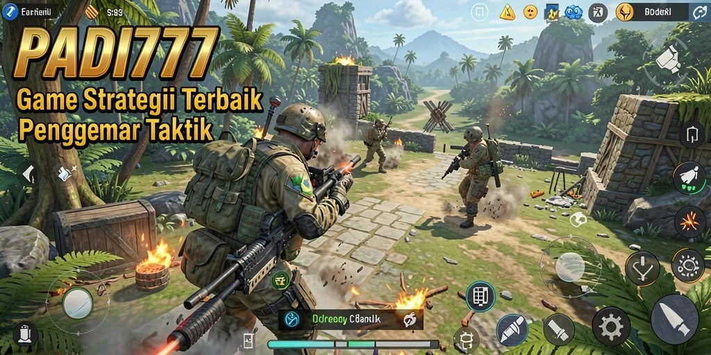 Tangkapan layar PADI777 menampilkan gameplay strategi yang menantang dan interaktif.
