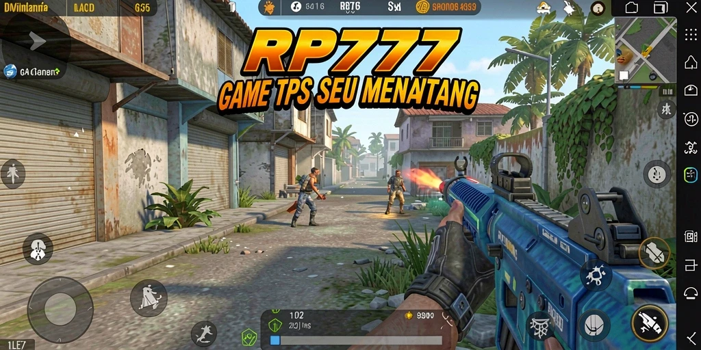 Tampilan utama gameplay <strong>RP777</strong> yang penuh aksi dan strategi.