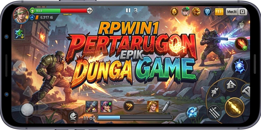 Tampilan gameplay RPWIN1 yang seru dan mendebarkan.